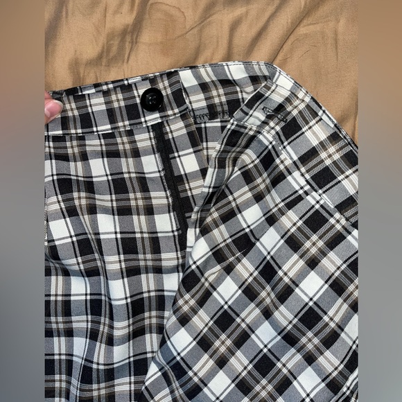 Plaid flare pants - Picture 2 of 2